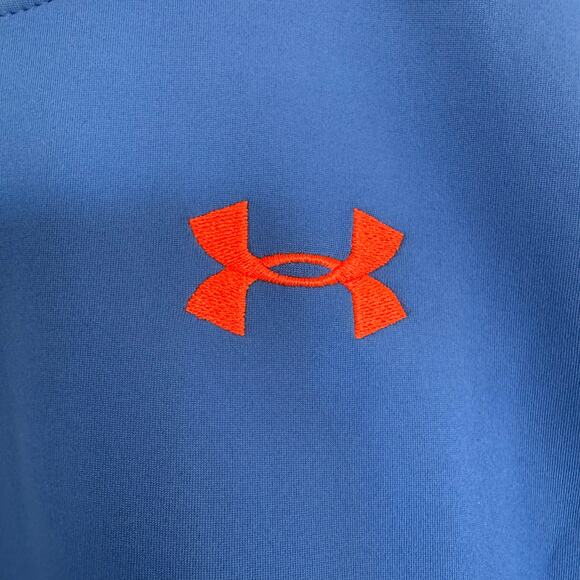 Under Armour Storm, Water Repellent, Coldgear Hooded Jacket in Powderkeg Blue - Picture 4 of 7